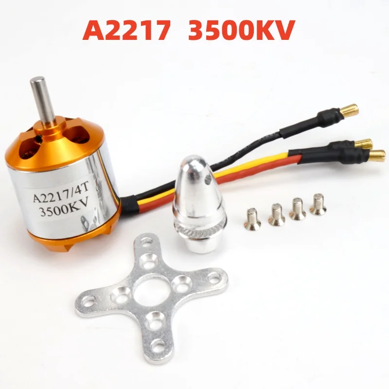 

Бесщеточный двигатель Outrunner с высоким крутящим моментом для радиоуправляемого самолета, самолета, квадрокоптера, мультикоптера XXD A2217 3500KV, 1 шт.