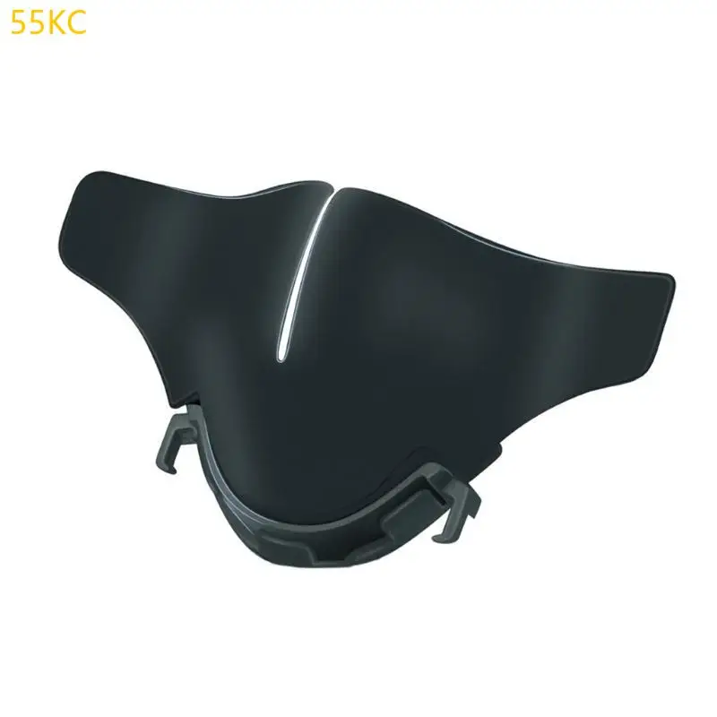 55KC Convenient Nose Shield Comfortable Nose Shade Silicone Blocker for MetaQuest 3