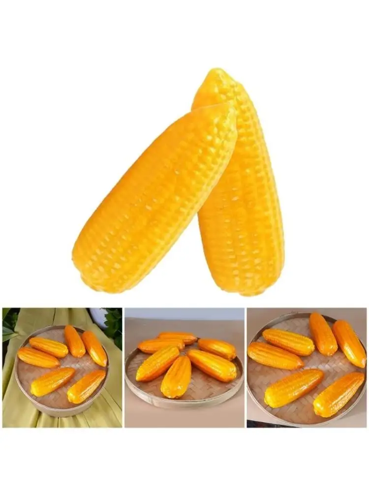  Simulation Corn Cobs for Home Kitchen Decoration Basket Display Photography