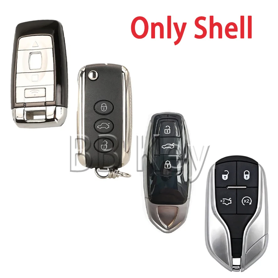 Various Luxury Car Key Cases With Stickers