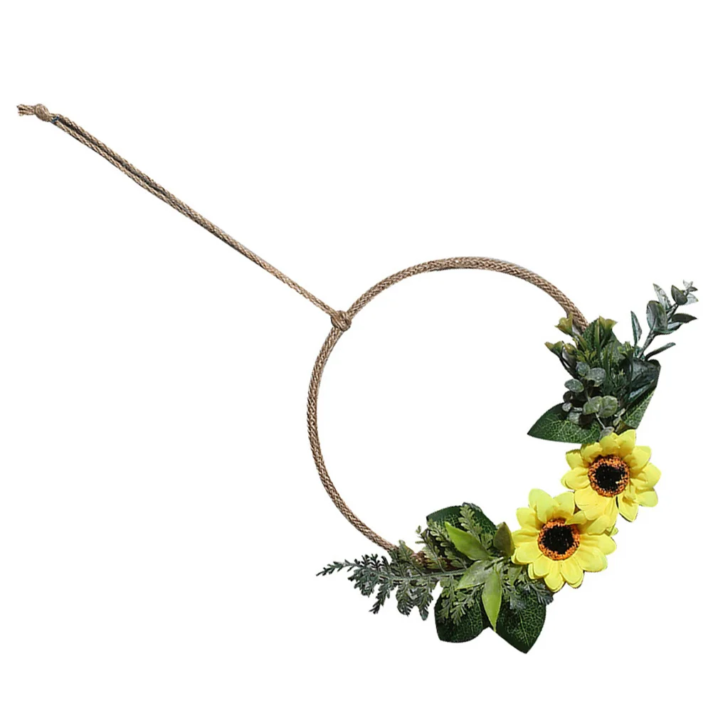 

1Pcs Artificial Garland Nordic Style Hanging Floral Wreath Home Decor Wall Hanging Flower Garland for Living Room Window Bedroom