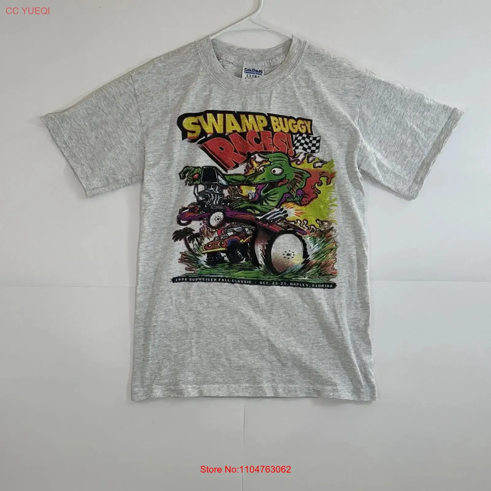 Vintage Swap Buggy Races T Shirt 90s Budweiser Fall Classic Racing Beer Sz Small vintage Washed streetwear fashion Unisex Soft