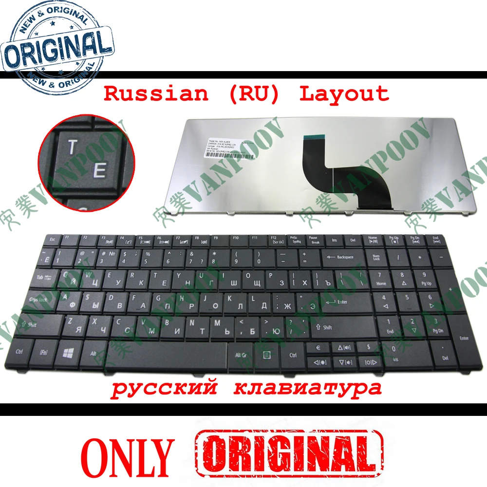 New RU Russian Laptop keyboard FOR Acer Aspire E1 521 531 571 E1-521 E1-531 E1-531G E1-571 E1-571G Travelmate 5740 5742 Black