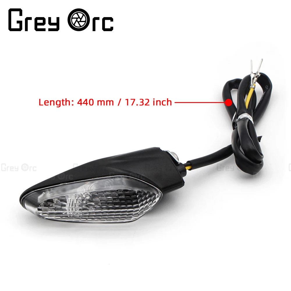 

2PCS 12V Flashing Turn Signals Motorcycle LED Lights Blinker Indicator For DUCATI Monster 821 796 Monster 696 2008-2014