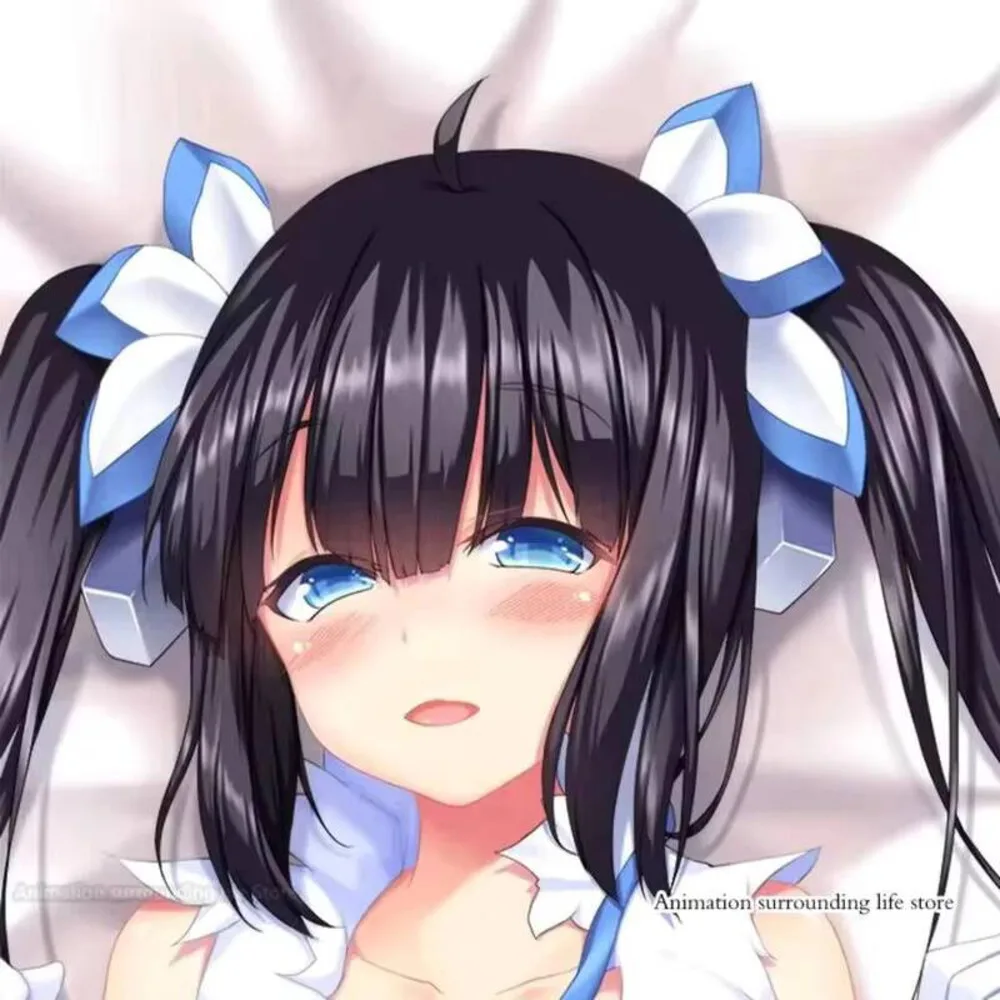 

Otaku It Is Wrong to Try to Pick Up Girls in a Dungeon Hestia Anime Dakimakura Pillowcase DIY Cushion Hugging Body Pillow Cove