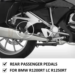 Motorcycle Aluminum Passenger Foot Peg Footpeg Footrest Lowering Kit For BMW R1250RT R1200RT R 1250 1200 RT LC Moto Accessories