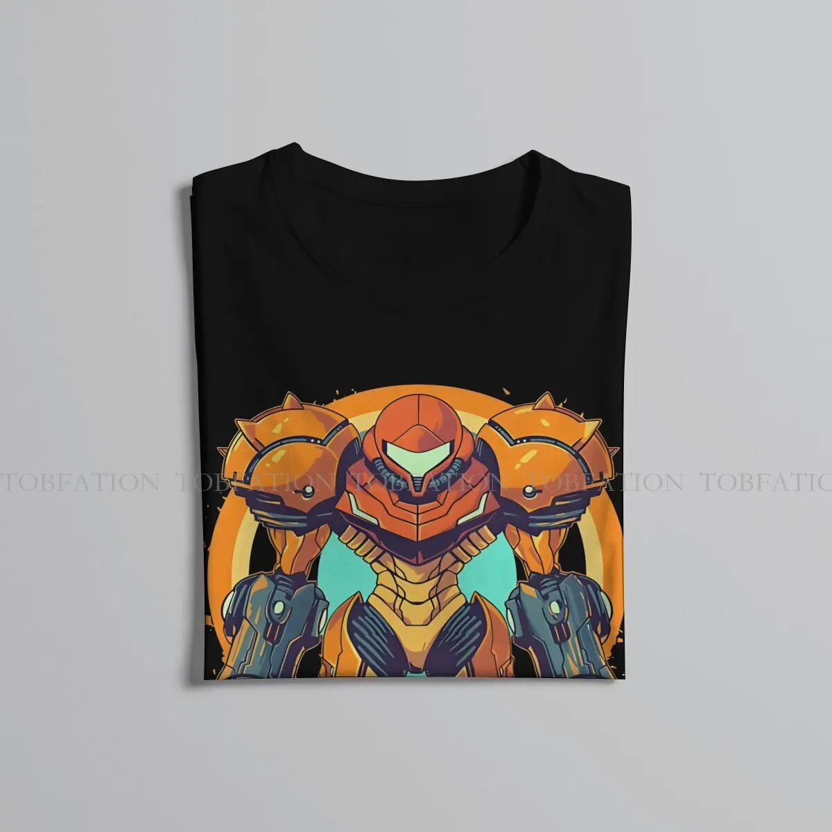 Samus Press Start r Unique TShirt Super Metroid Game 100% Cotton New Design Gift Idea  T Shirt Short Sleeve Ofertas