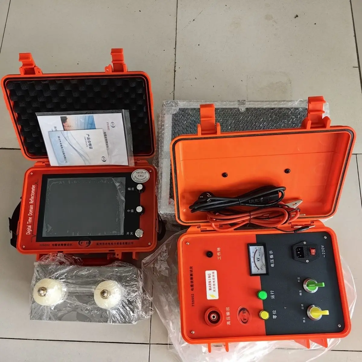 Cable Fault Tester Location of High Voltage and Low Voltage Cable Fault Tester