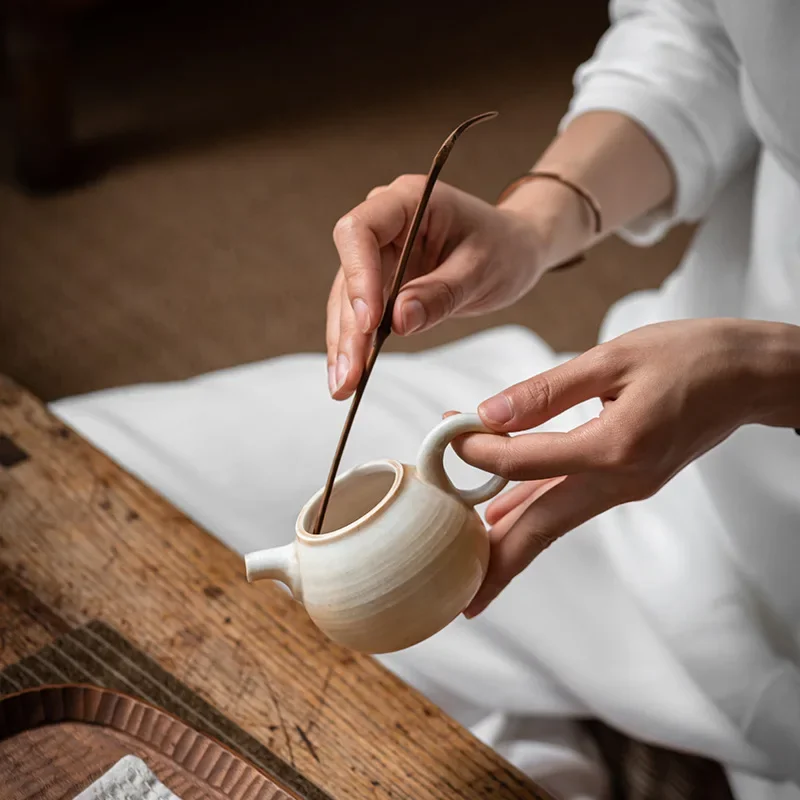 Handmade Chinese Bamboo Tea Tool Dual Use Tea Needle And Tea Mouth Needle Kung Fu Tea Set Bamboo Branch Zen Spirit through