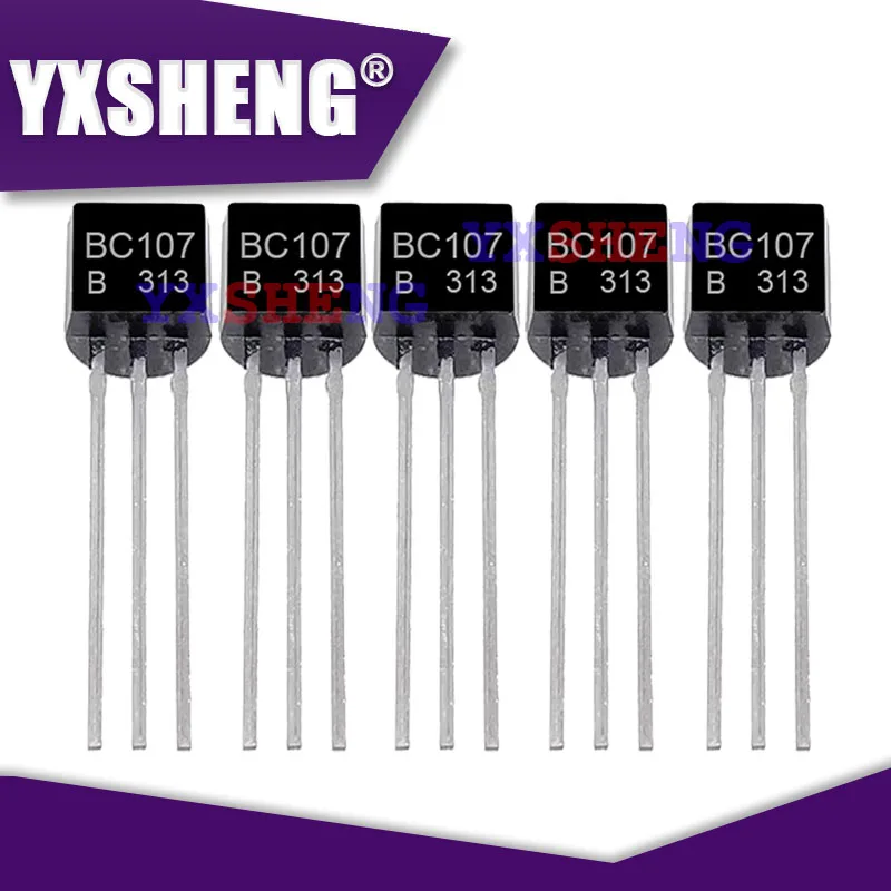 50PCS BC107B BC108B BC109B BC237B TO-92 Transistor BC107 BC108 BC109 BC237 TO92 Triode