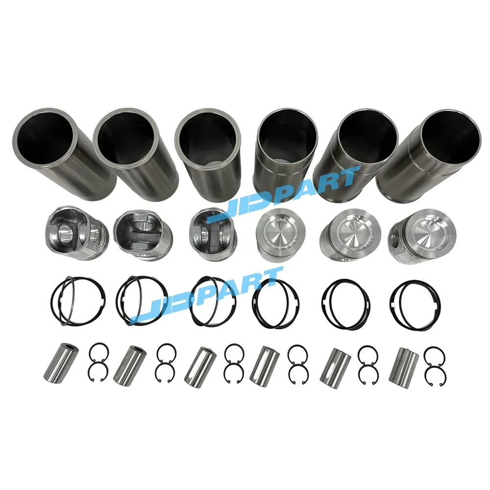 Cylinder Liner Kit For John Deere 6068 Excavator Engine Parts