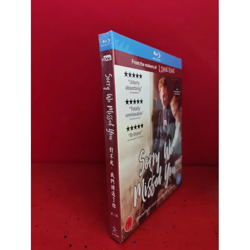 Sorry We Missed You Blu-ray BD Disc Directed by Ken Loach High Definition Movie