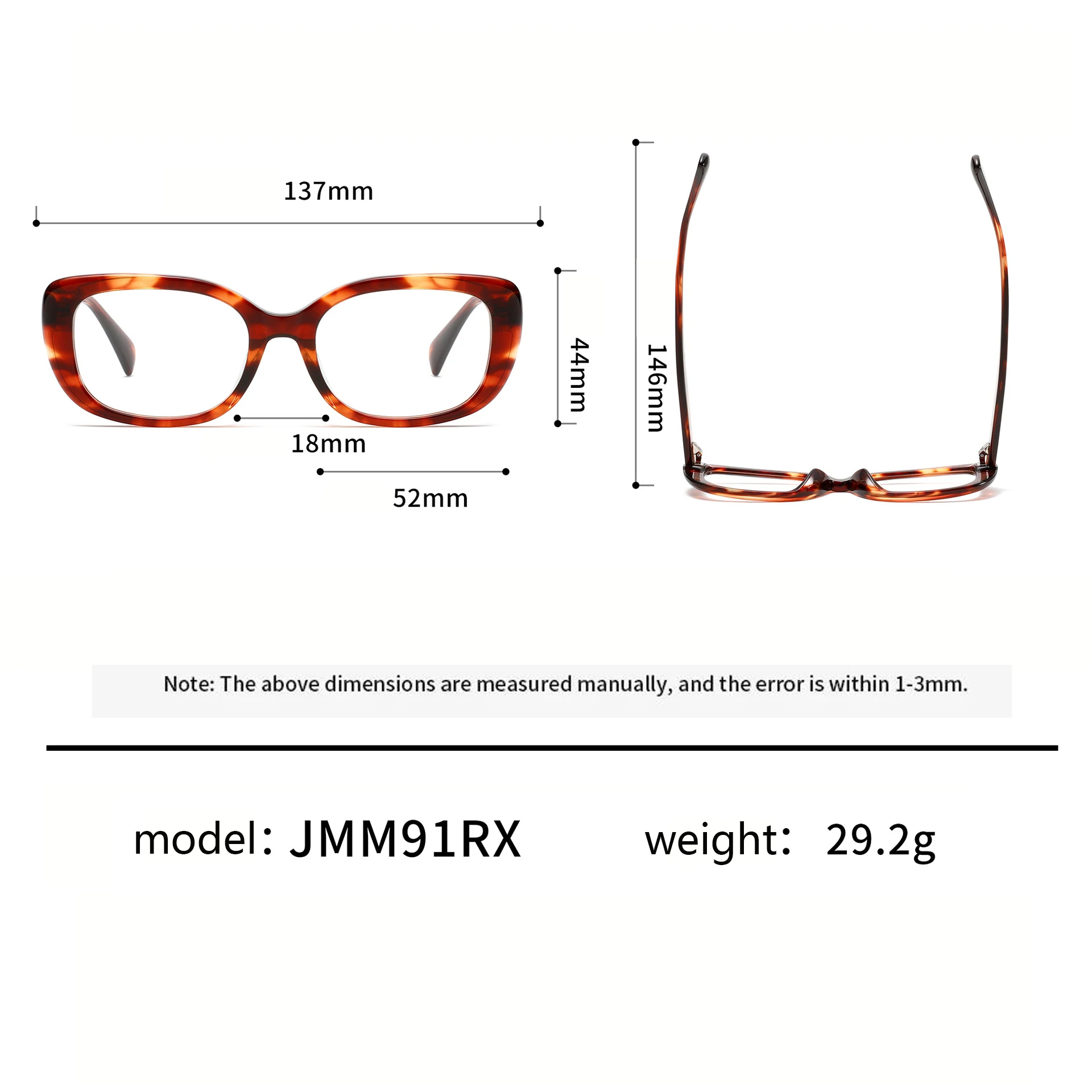 Vintage Butterfly Tortoise Acetate Optical Glasses Frames High Quality Women Men Reading Prescription Fashion Myopia Eyeglasses