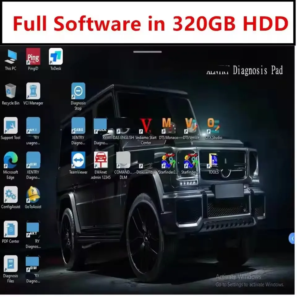 

2023.09 Xentry software completo con 512GB SSD para MB STAR C4 C5 C6 DOIP VCI Openport 2,0 Xentry das wis epc Starfinder Vediam
