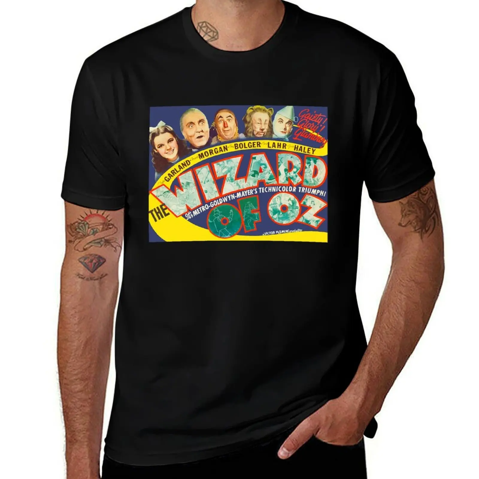 

Trend Dorothy Wizard Of Oz Gifts For Music Fans T-Shirt Breathable Basic Cotton T-Shirt