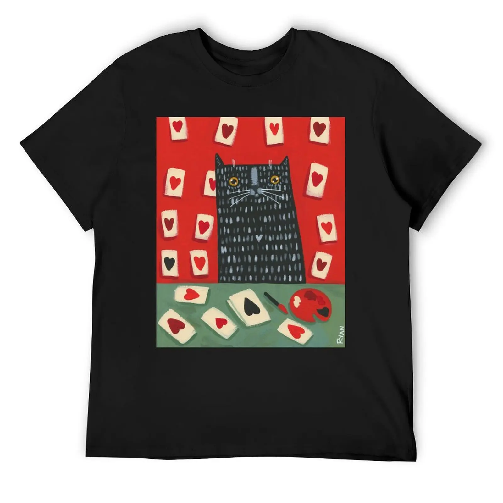 

Surrounded By Love T-Shirt man clothes tees plus size tops cotton t shirt men