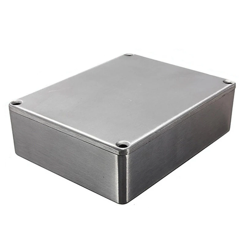 Caja de aluminio para efectos de guitarra, carcasa de Pedal, estilo 1590, serie 1590A, 1590B, 1590BB, 1590XX, 1590DD, gran oferta