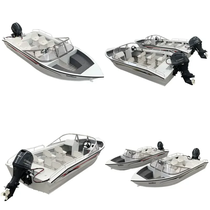 Cheap Aluminum Assault Rescue Hulls Fishing for Sale Speed Boat with Motor and Tourist Boat Trailer Carp Fishing Boat