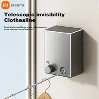 Xiaomi Retractable Clothesline Stainless Seel Pull-Out Clothes-Drying Machine Rope Space-Saving Clothes Drying Rack Household