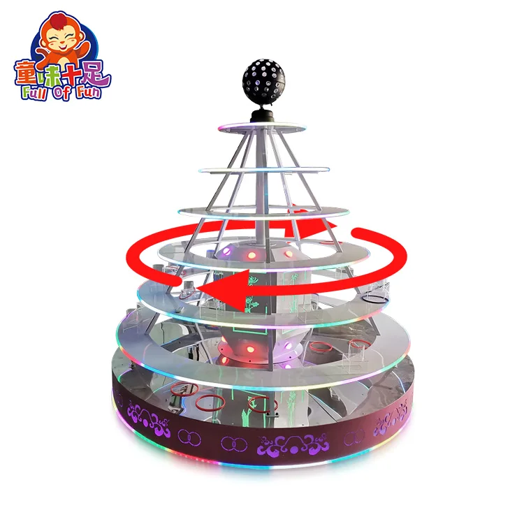 Newest Outdoor Amusement Park Attractions  Lucky  Ring Toss Game Set Ring Toss Carnival Games Ring Throwing Gift Game Machine