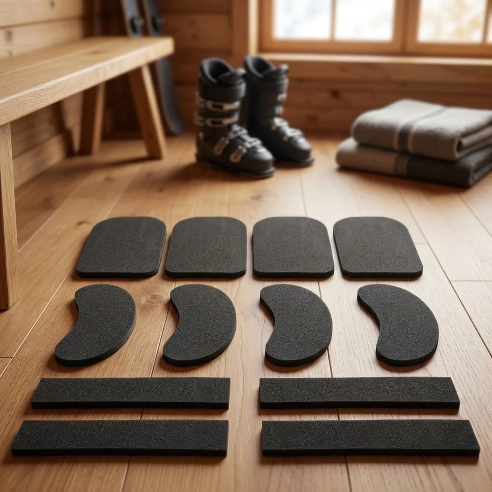 6 PCS Foam Shin Ankle Toe Padding Kit for Ski Boots Ice for skates Inline for skates Outdoor Winter Footwear Memory Foam Design