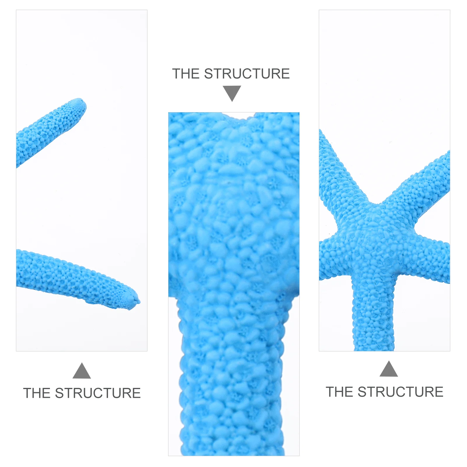 10 قطعة نجوم البحر الراتنج مصقولة السلس غير سامة حوض السمك ديكور مثالية لخزان المناظر الطبيعية حية أنيقة تعزيز الملحقات #3