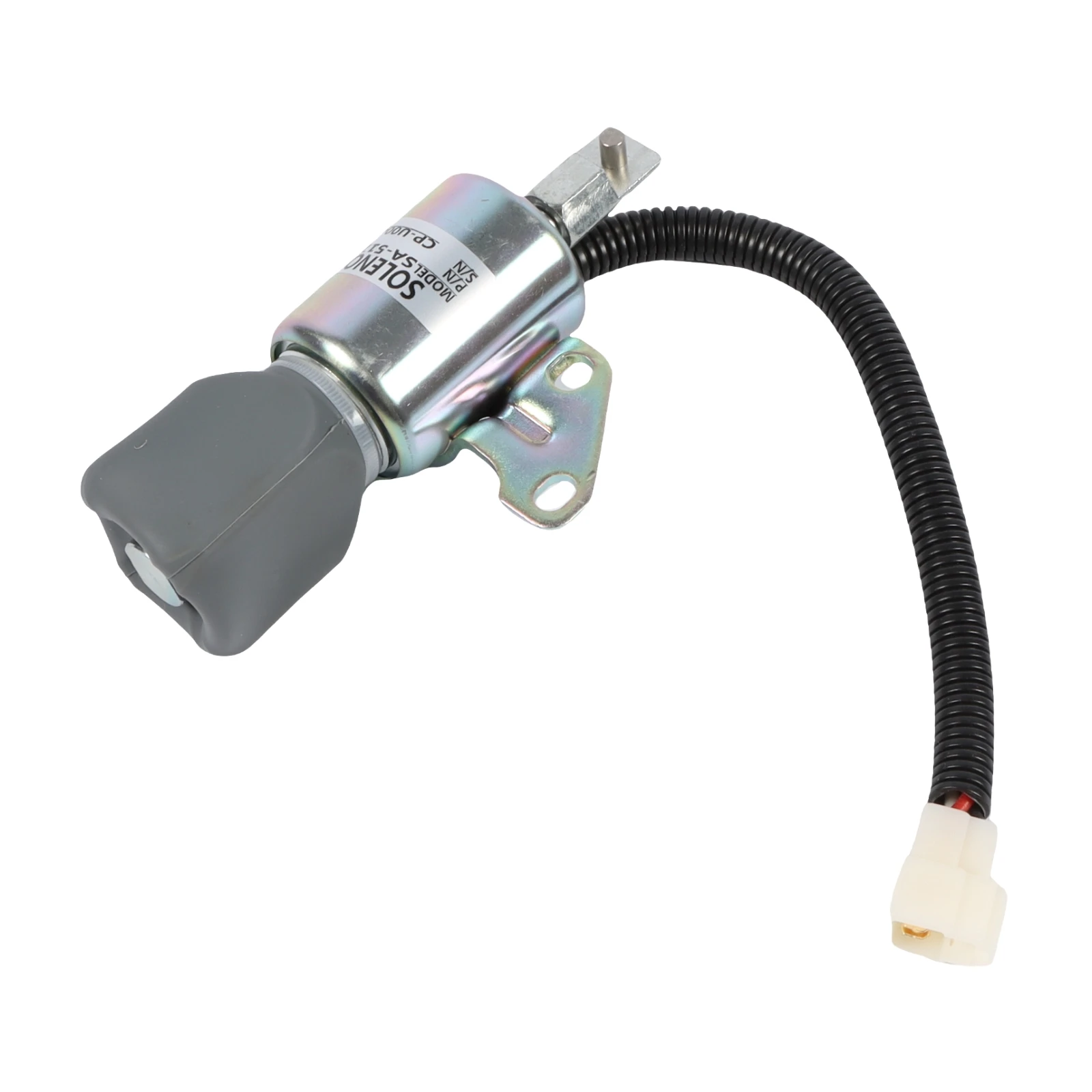 12V Fuel Shutdown Solenoid Valve For Kubota D722 D902 Z482 Engine Part 1756ES-12SUC5B1S5 SA-5176-12 SA-4899-12 1756ES-24SUC5B1S5