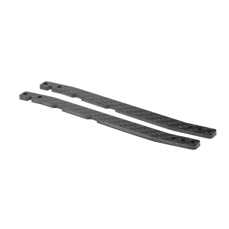 For RLAARLO Omni Terminator 1/10 Carbon Fiber Chassis Upper Deck L274 & Widened Battery Tray,Strengthening Plate Upgrade Parts