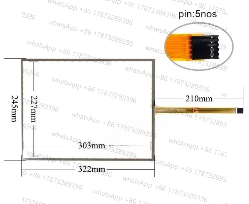 panneau-tactile-en-verre-t150s-5rba53n-018r0-200fh-ecran-tactile-pour-t150s-5rba53n-018r0-200fh