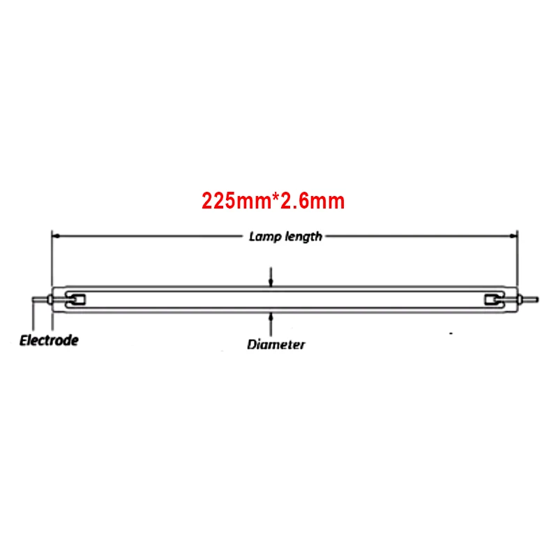 New 10.4 inch industrial display LCD lamp backlight 225mm*2.6mm