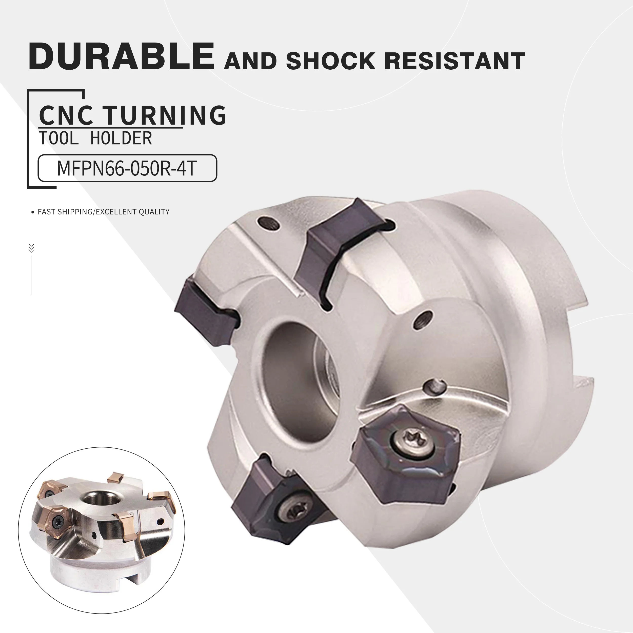 Milling cutter disc MFPN66-050R-4T 063R-5T 080-27-6T CNC plane milling fast feed open rough PNMU double-sided indexable inserts