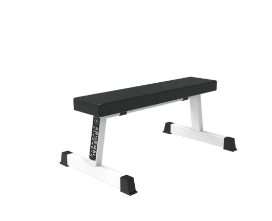 

High Quality Commercial Gym Equipment Flat Bench with Adjustable Feature Modern Premium Benches & Racks Made of Metal