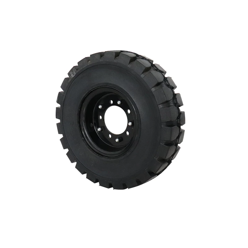 Premium Black Rubber Solid Tire 7.00-12 for forklift with 1 year warranty