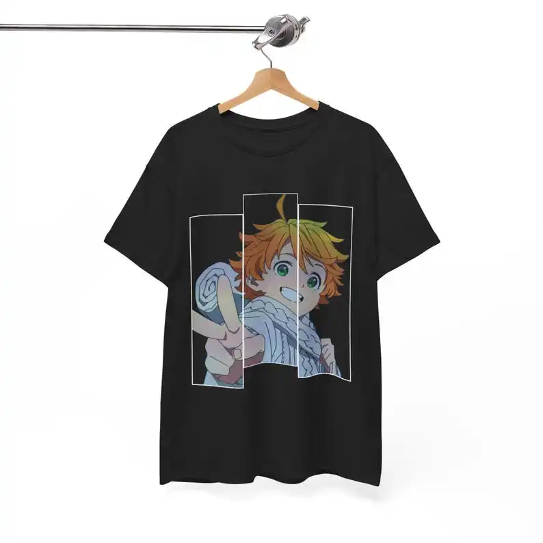 

The Promised Neverland T-shirt Year round clothing Plus Size personality Clothes Unisex Streetwear Trendy Cotton Y2k Short soft