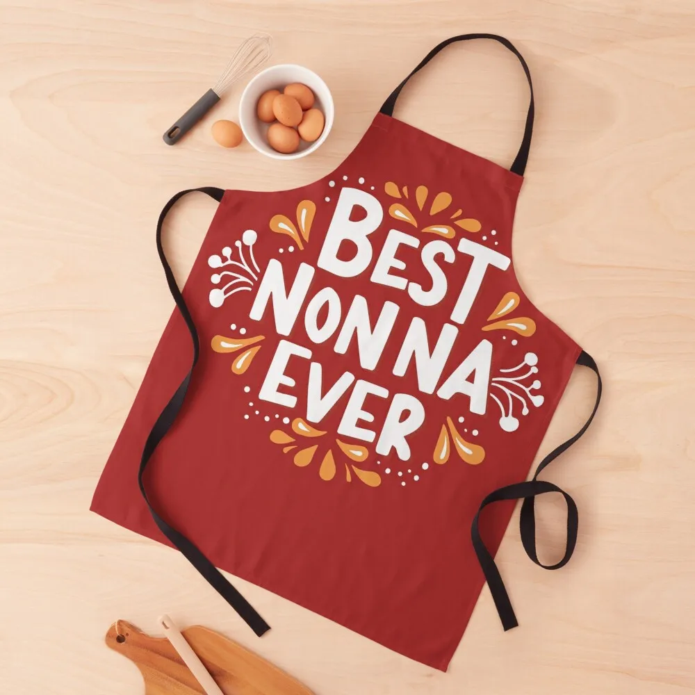 

Best Nonna Ever Apron Sexy christmas kitchen cloths Hairdresser Waterproof Apron