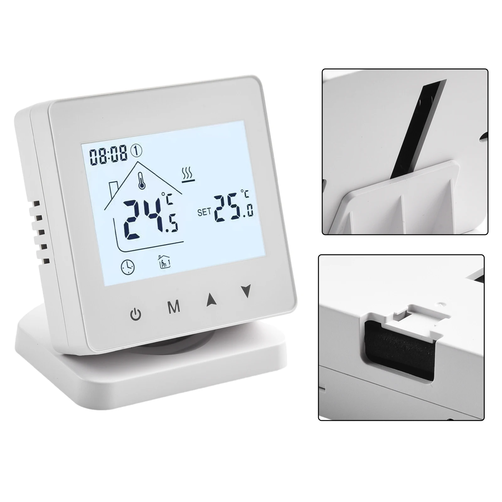 Wireless Thermostat with WiFi Option for Water Heating Lightweight Design Remote Control Energy efficient Convenient