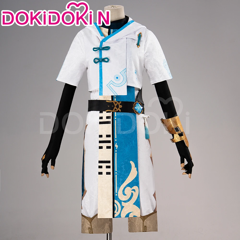 【Pay $1 Get Shoes】Chongyun Cosplay Costume Game Genshin Impact【XS-3XL】DokiDoki-N Men Chongyun Plus Size