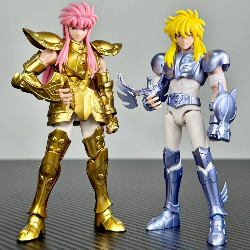 Auf Lager BLOCKES Saint Seiya Gold Wassermann Camus Cygnus Hyoga Taurus Aldebaran ​ Zusammengebautes Modellspielzeug CLASSIC CLASS Gold Saint