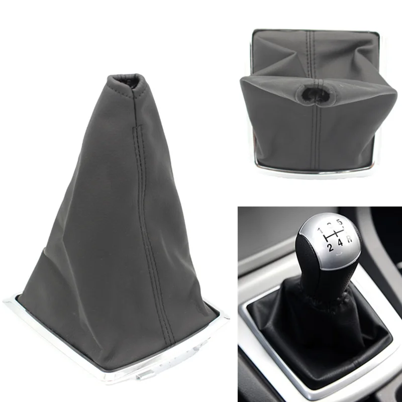 Voor Ford Focus 2 MK2 2005 2006 2007 2008 2009 2010 2011 5 6 Speed Auto Pookknop Hendel stok Boot Cover Gaiter Accessoire