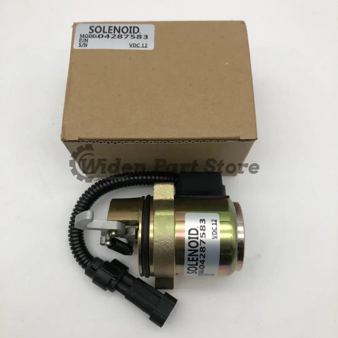 04287583   Solenoide di intercettazione carburante 12V 04287116 04102390 04272934   Per motore Deutz 1011 2011 Solenoide di arresto