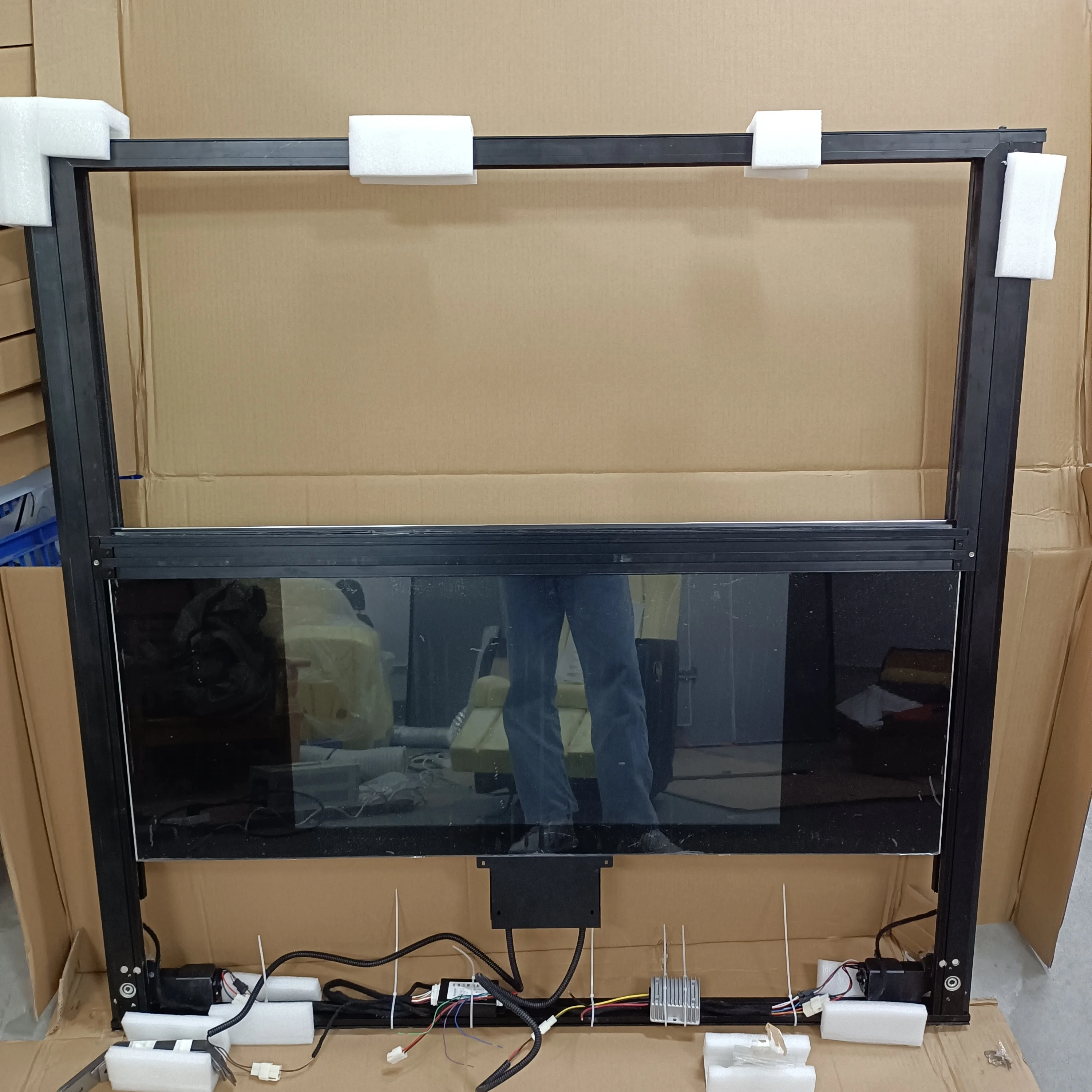 Rear Car TV Partition with Lift up Down & Touch Screen for MPV Cars (V Class W447 V260 V250 Vito) Interior Kits