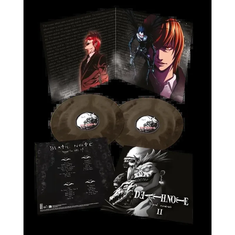 

Genuine Death Note Anime Original Soundtrack Vinyl Record 2LP for Death Note