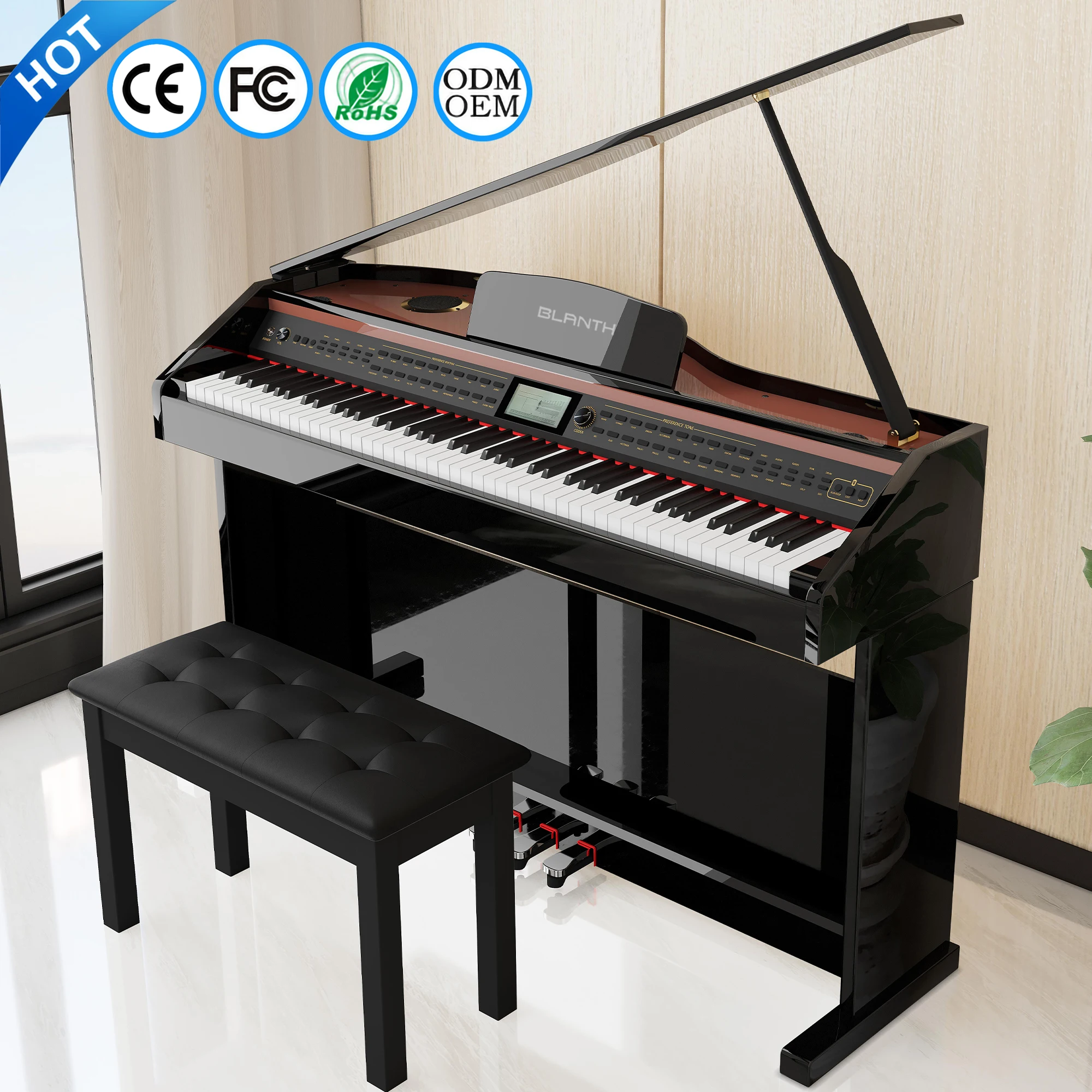 Keyboard Musical Instrument Electric Piano Keyboard Digital Piano Electronic Musical Instrument Piano For Sale