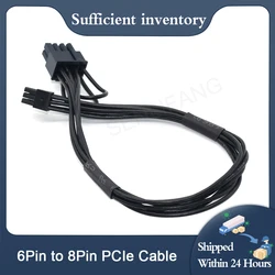 Mini 6-Pin to PCI-E 8(6+2)Pin Graphics Video Card Power Cable Connector For Apple IOS Mac G5 Mac Pro Computer Accessories