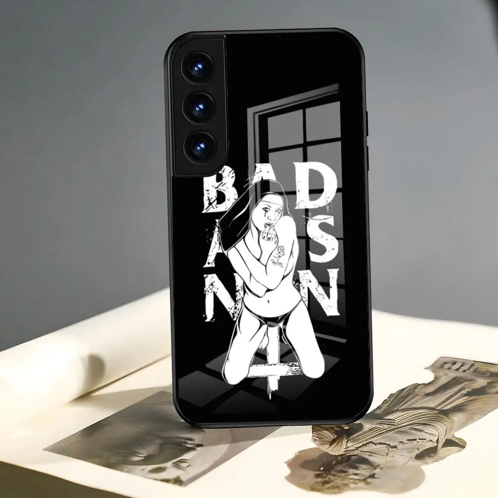 

Чехол для телефона «Сатана Девушка» для Xiaomi Redmi 13 12 13c 12c Note 13 Pro Plus 11 12 10 12s 9t 11s, роскошная задняя крышка из закаленного стекла