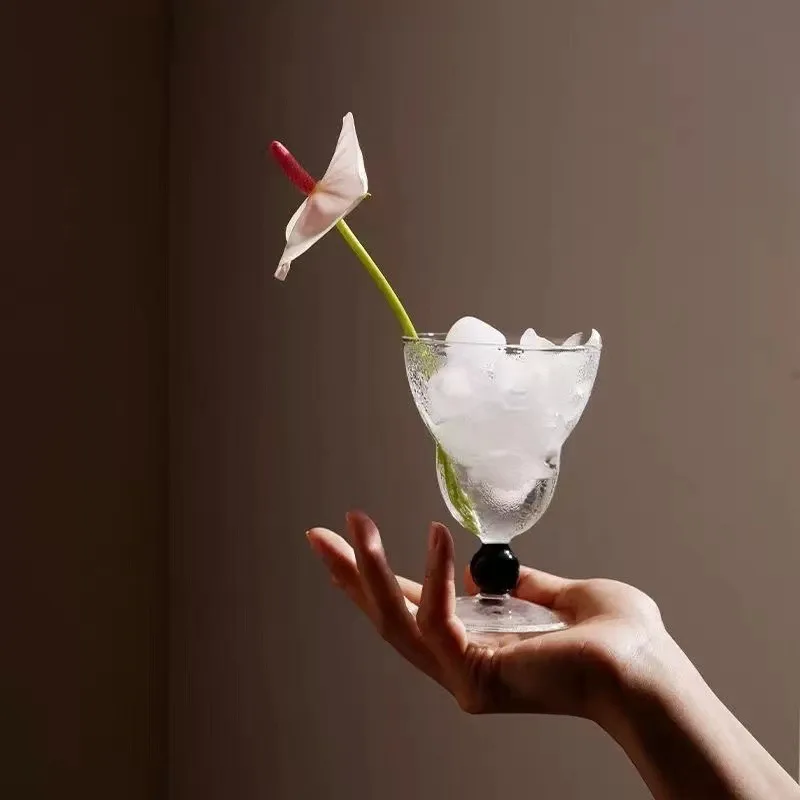 

150ml 175ml Vintage Wine Glass Water Cup High Borosilicate Heat Resistant Creative Cocktail Glass Goblet Cocktail Accessories