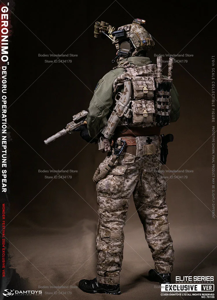 DAMTOYS DAM 78106 1/6 Collectible US Navy Seals Special Forces