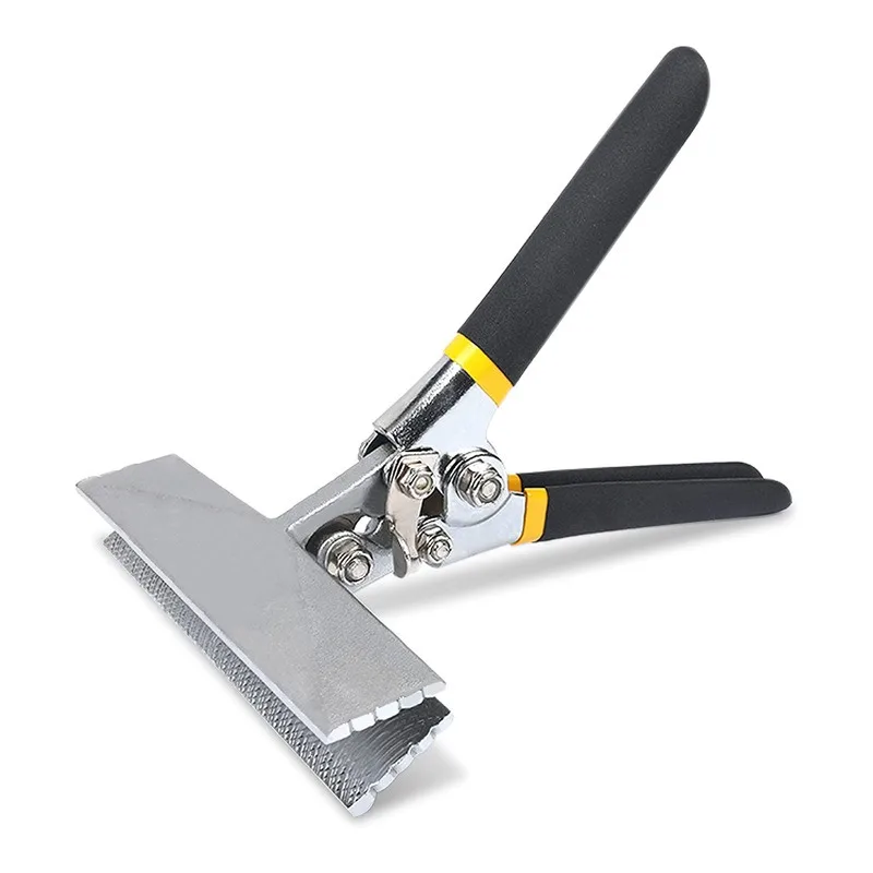 

For Flattening Metal, Bending Pliers with Double Dipped Cushion Handle Sheet Metal Hand Seamer 75/150mm Sheet Bender Tools