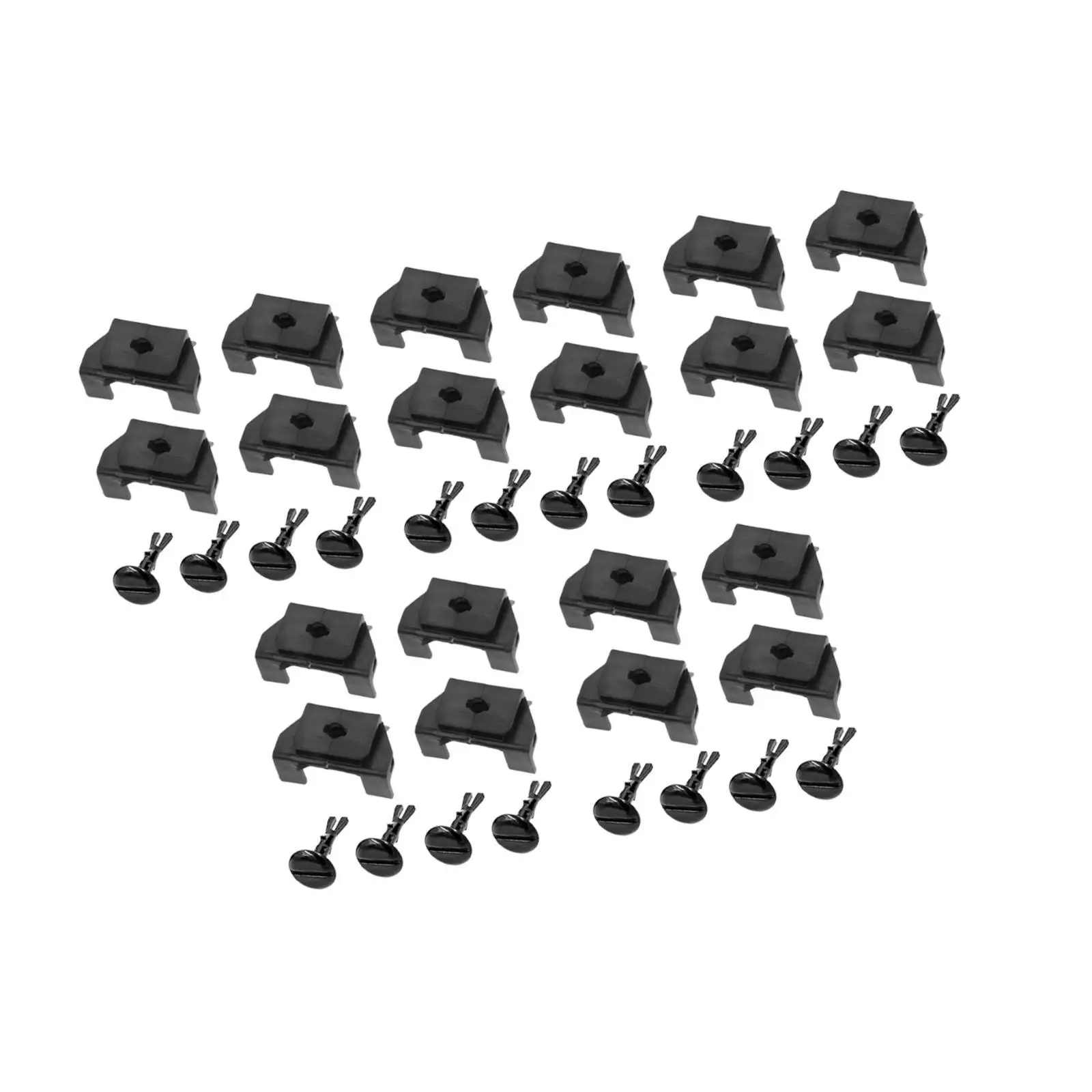 Car Front Fender Bumper Cover Clip Pin Kit Nylon Fasteners Push Type Retainers for Auto Repair and Maintenance