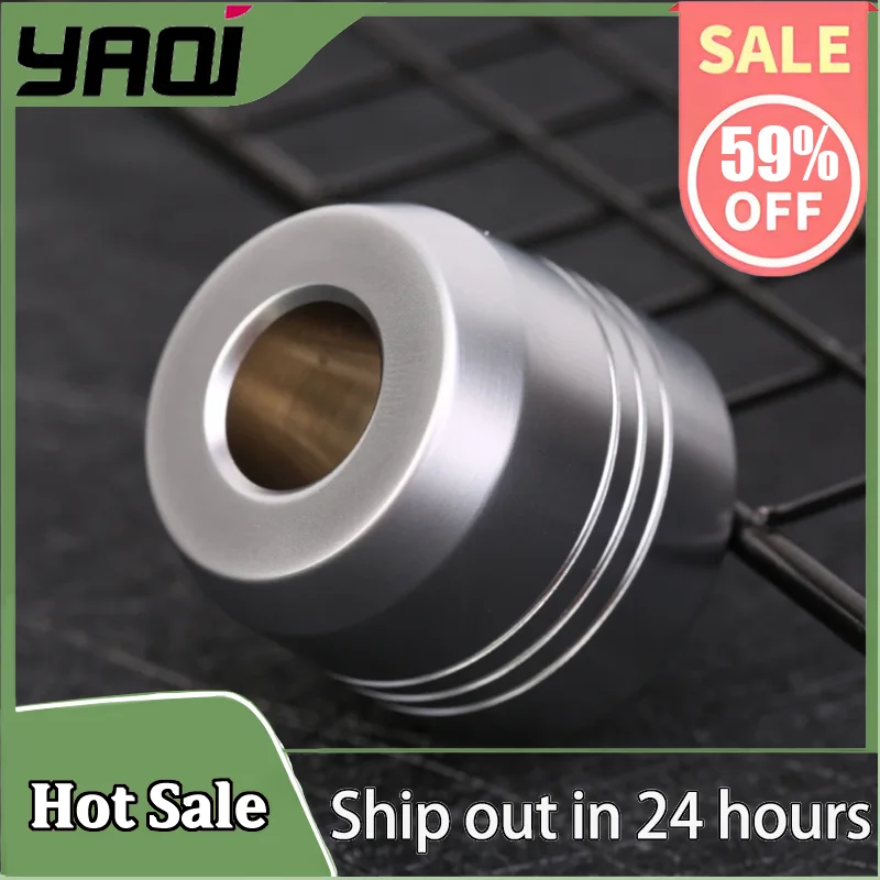 

YAQI матовый хромированный мужской держатель для бритвы - 59,4 г портативный для путешествий, прочный мужской органайзер для ухода за волосами